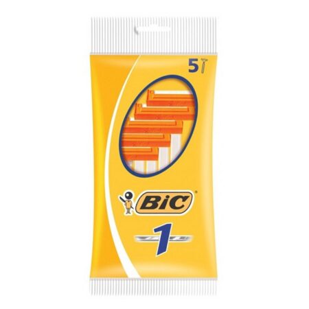 BIC ΞΥΡΑΦΑΚΙ ΜΟΝΗ ΛΕΠΙΔΑ ΚΙΤΡΙΝΟ (ΣΑΚΟΥΛΑΚΙ 5 τεμ) (ΕΛΛ)